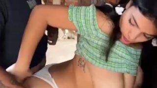 Wandapottss has sex with boyfriend in an abandoned house!!!