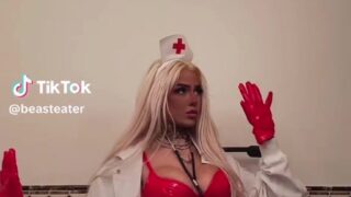 BeastEater – Lustful Nurse Shows Off Her Hot Body